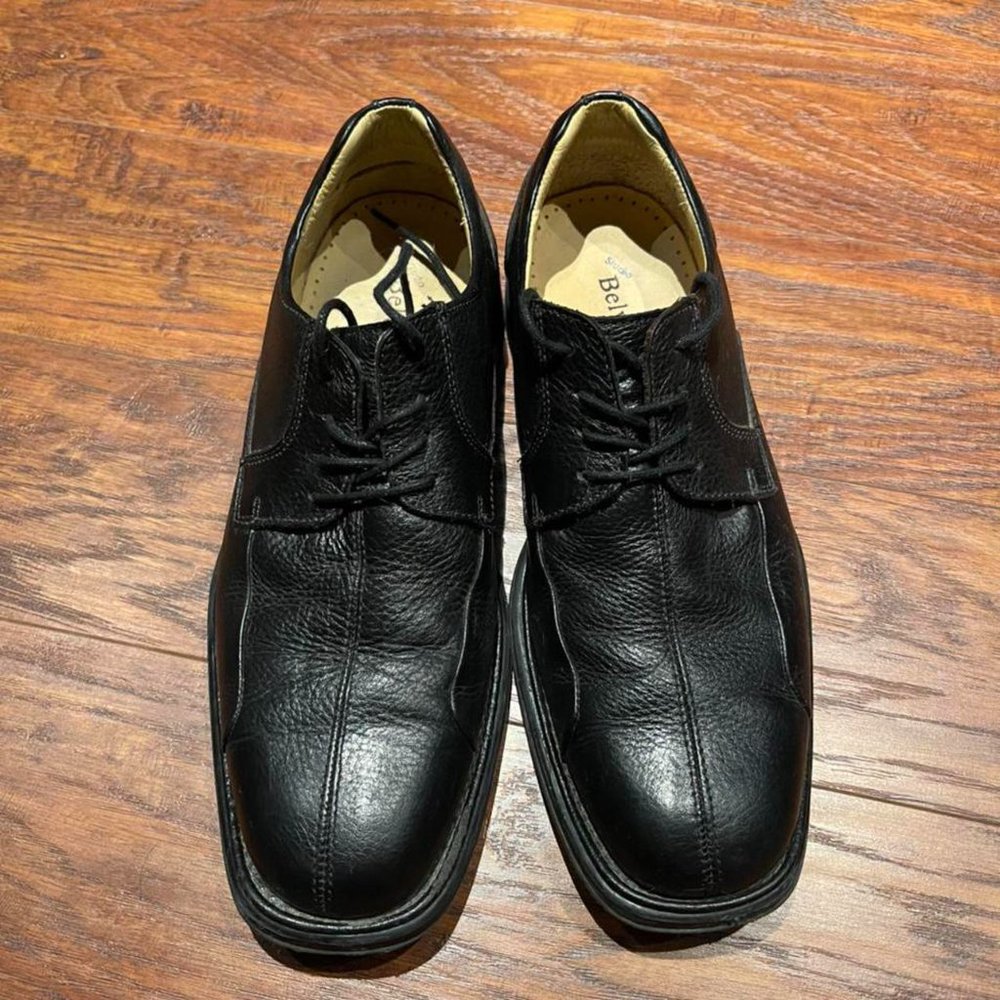 Belvedere black dress shoes